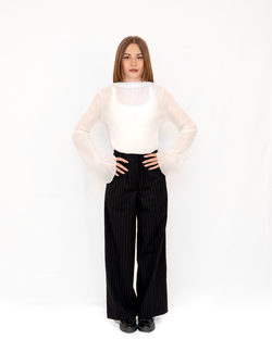 Pantalone Palazzo Gessato