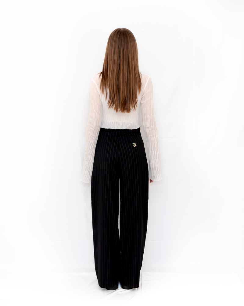 Pantalone Palazzo Gessato